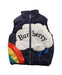 A Blue Outerwear Vests from Burberry in size 5T for boy. (Front View)