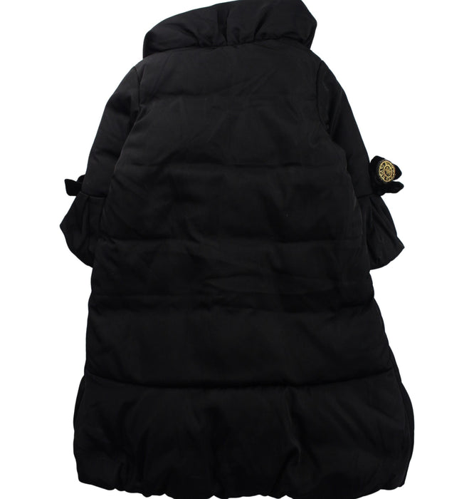 A Black Puffer/Quilted Coats & Outerwear from Nicholas & Bears in size 4T for girl. (Back View)