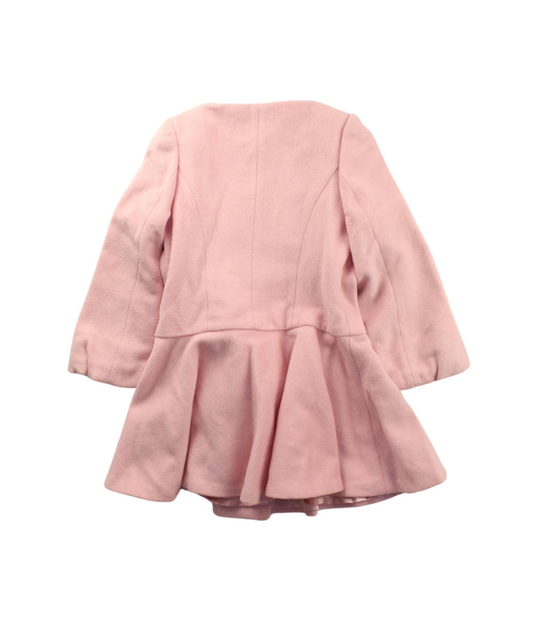 A Pink Long Sleeve Dresses from Nicholas & Bears in size 3T for girl. (Back View)