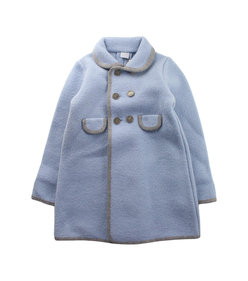 A Blue Coats from Pepa & Co. in size 4T for girl. (Front View)