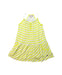 A Yellow Sleeveless Dresses from Juicy Couture in size 7Y for girl. (Front View)