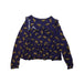 A Navy Long Sleeve Tops from Tucker & Tate in size 7Y for girl. (Front View)