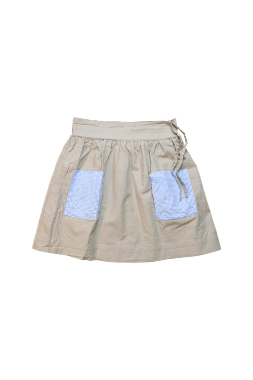 A Brown Short Skirts from Olive Juice in size 7Y for girl. (Front View)
