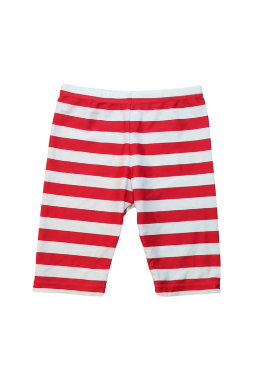 A Red Swim Shorts from Boden in size 3T for boy. (Front View)