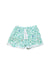 A Green Shorts from Petit Bateau in size 18-24M for girl. (Front View)