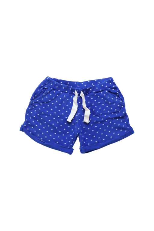 A Blue Shorts from Petit Bateau in size 12-18M for girl. (Front View)