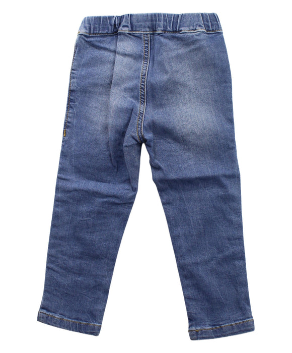 A Blue Jeans from Diesel in size 18-24M for girl. (Back View)