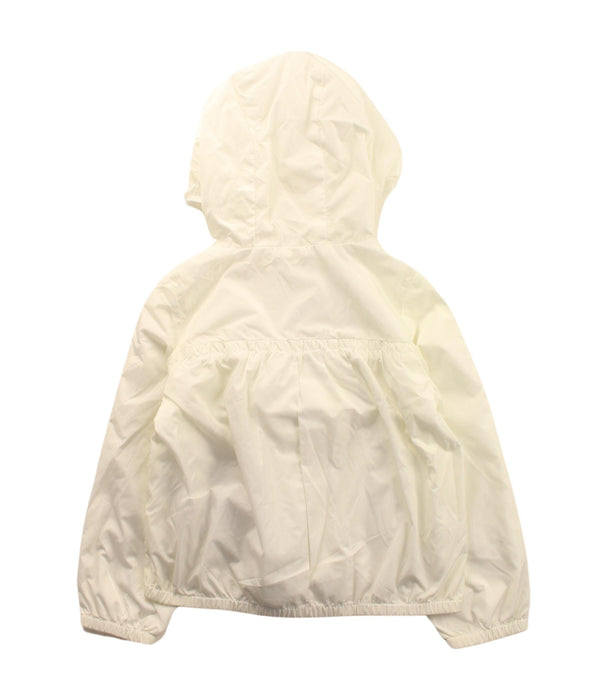 A White Lightweight Jackets from Moncler in size 2T for girl. (Back View)