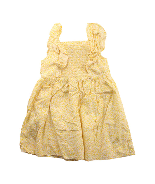 A Yellow Sleeveless Dresses from Ralph Lauren in size 12-18M for girl. (Front View)