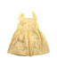 A Yellow Sleeveless Dresses from Ralph Lauren in size 12-18M for girl. (Back View)