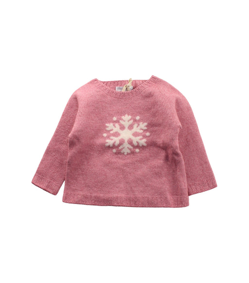 A Pink Knit Sweaters from Fina Ejerique in size 3T for girl. (Front View)