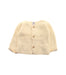 A Ivory Cardigans from Petit Bateau in size 2T for girl. (Front View)
