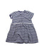 A Blue Short Sleeve Dresses from Petit Bateau in size 2T for girl. (Back View)