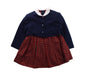 A Blue Long Sleeve Dresses from Familiar in size 2T for girl. (Front View)