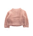 A Pink Cardigans from Aosta in size 6-12M for girl. (Back View)