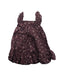 A Brown Sleeveless Dresses from Jamie Kay in size 2T for girl. (Back View)