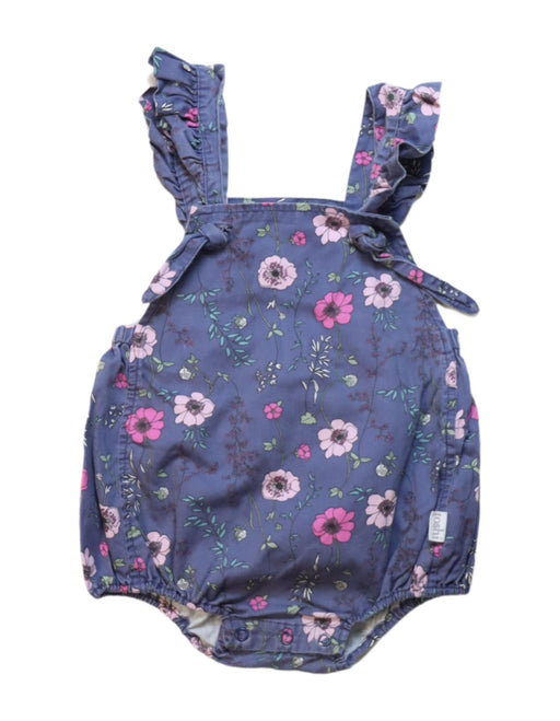 A Multicolour Sleeveless Bodysuits from Toshi in size 6-12M for girl. (Front View)