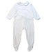 A White Onesies from DPAM in size 12-18M for neutral. (Front View)