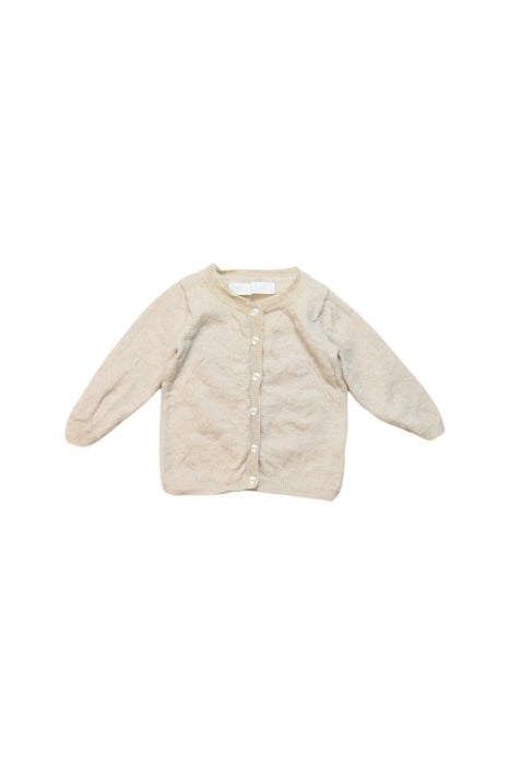 A Beige Cardigans from Zadig & Voltaire in size 3-6M for girl. (Front View)