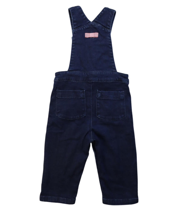 A Navy Long Overalls from Jacadi in size 12-18M for neutral. (Back View)