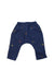 A Navy Casual Pants from Bout'Chou in size 6-12M for girl. (Back View)