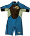 A Blue Wetsuits from Arena in size 4T for neutral. (Front View)