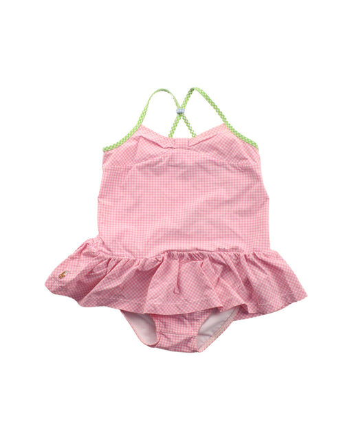 A Pink Swimsuits from Ralph Lauren in size 2T for girl. (Front View)
