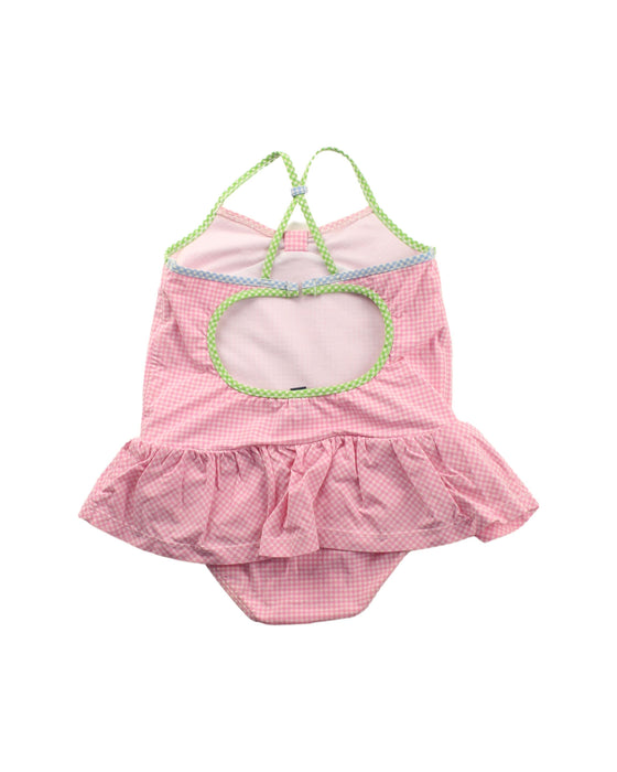 A Pink Swimsuits from Ralph Lauren in size 2T for girl. (Back View)