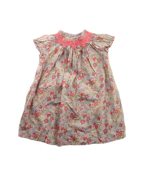 A Multicolour Short Sleeve Dresses from Bonpoint in size 2T for girl. (Front View)