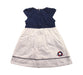 A Blue Short Sleeve Dresses from Familiar in size 2T for girl. (Back View)