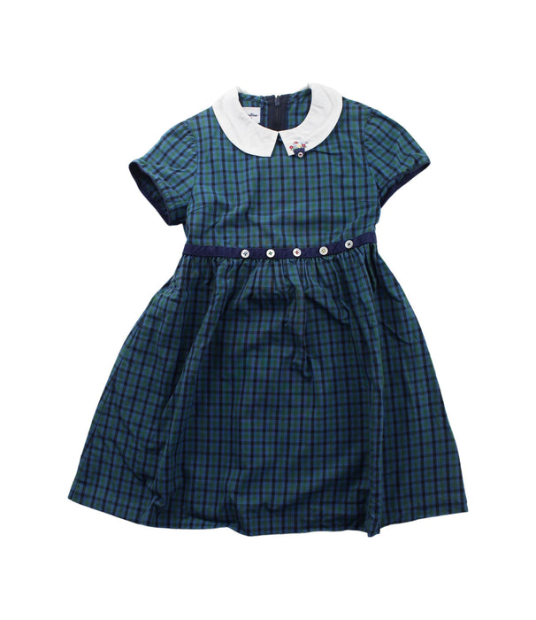 A Blue Short Sleeve Dresses from Familiar in size 2T for girl. (Front View)