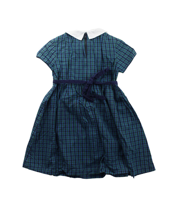 A Blue Short Sleeve Dresses from Familiar in size 2T for girl. (Back View)