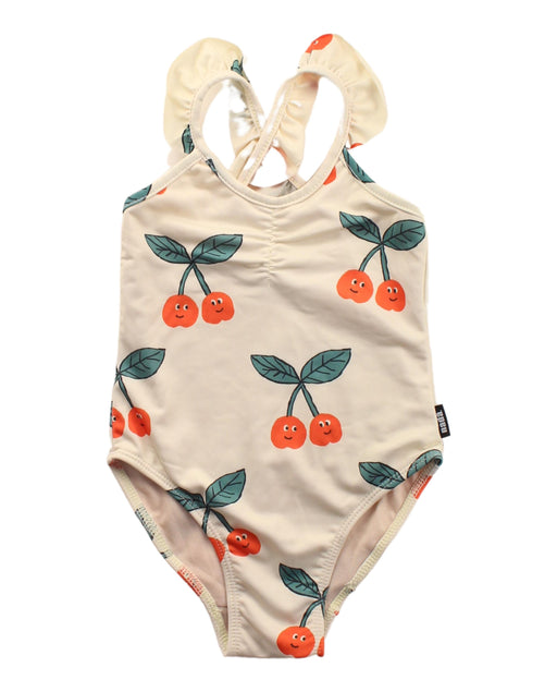 A Ivory Swimsuits from Nadadelazos in size 2T for girl. (Front View)