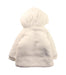 A White Lightweight Jackets from Petit Bateau in size 2T for girl. (Back View)