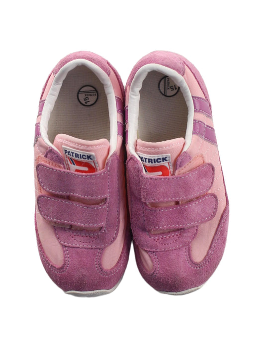 A Pink Sneakers from Patrick in size 3T for girl. (Back View)