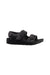 A Black Sandals from Birkenstock in size 3T for girl. (Front View)