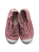 A Pink Slip Ons from Cienta in size 3T for girl. (Back View)