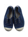 A Blue Slip Ons from Cienta in size 4T for boy. (Back View)