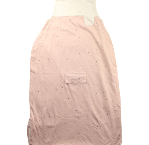 A Pink Sleepsacs from Mori in size 0-3M for girl. (Front View)