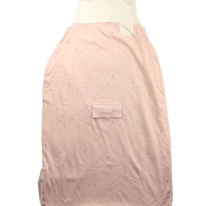 A Pink Sleepsacs from Mori in size 0-3M for girl. (Front View)