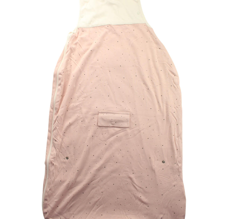 A Pink Sleepsacs from Mori in size 0-3M for girl. (Back View)