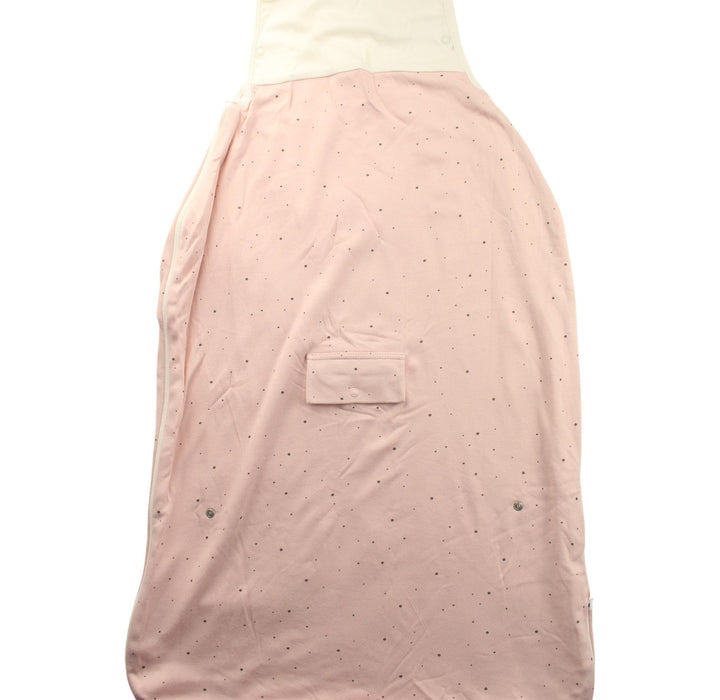 A Pink Sleepsacs from Mori in size 0-3M for girl. (Back View)