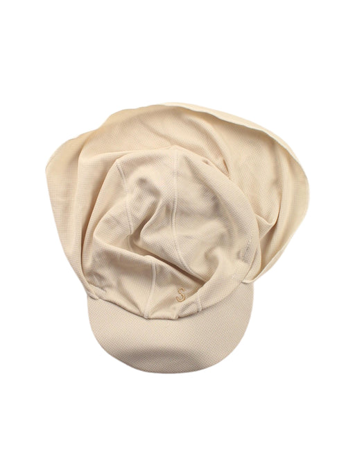 A Beige Sun Hats from Stuckies in size 2T for girl. (Front View)