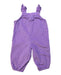 A Purple Long Overalls from Jojo Maman Bébé in size 3-6M for girl. (Back View)