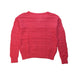 A Red Knit Sweaters from Abercrombie & Fitch in size 11Y for neutral. (Back View)