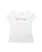 A White Short Sleeve T Shirts from Abercrombie & Fitch in size 11Y for girl. (Front View)