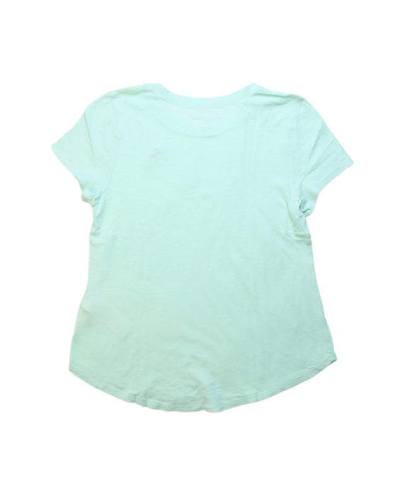A Teal Short Sleeve T Shirts from Abercrombie & Fitch in size 11Y for girl. (Back View)