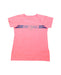 A Pink Short Sleeve T Shirts from Under Armour in size 10Y for girl. (Front View)