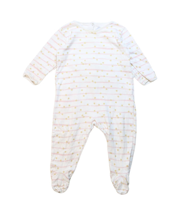 A Multicolour Onesies from Petit Bateau in size 6-12M for girl. (Front View)