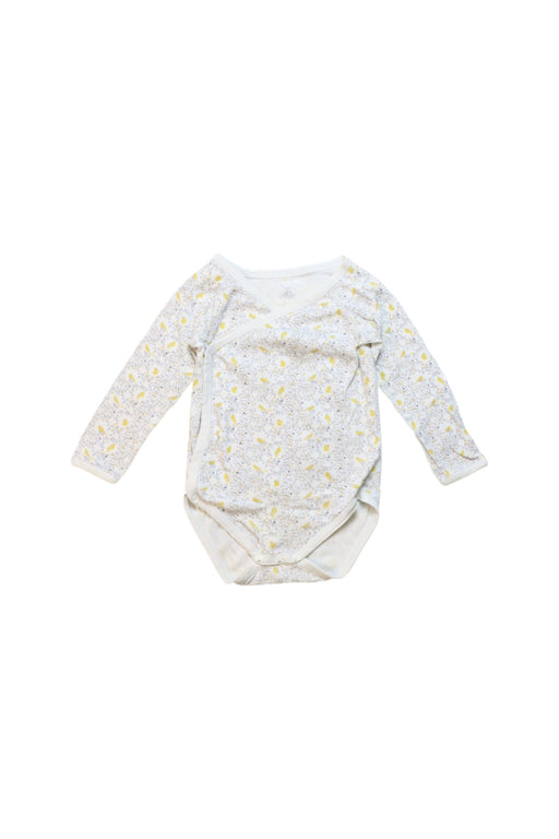 A Multicolour Long Sleeve Bodysuits from Petit Bateau in size 6-12M for girl. (Front View)